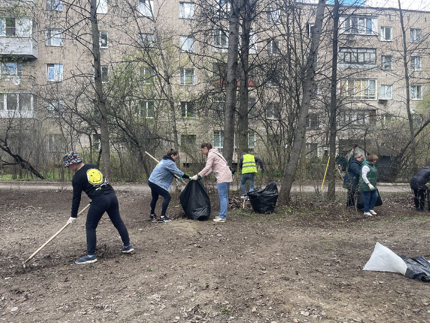 Лесной городок, Одинцово, благоустройство, субботник, администрация, ЖКХ, граждане