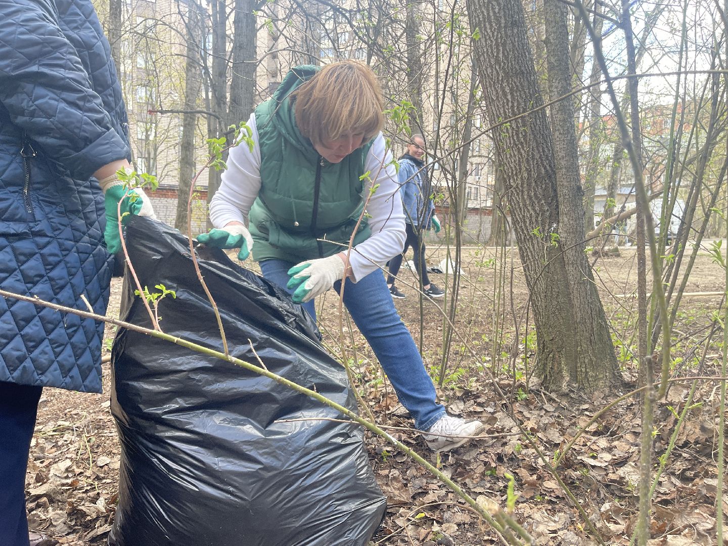 Лесной городок, Одинцово, благоустройство, субботник, администрация, ЖКХ, граждане