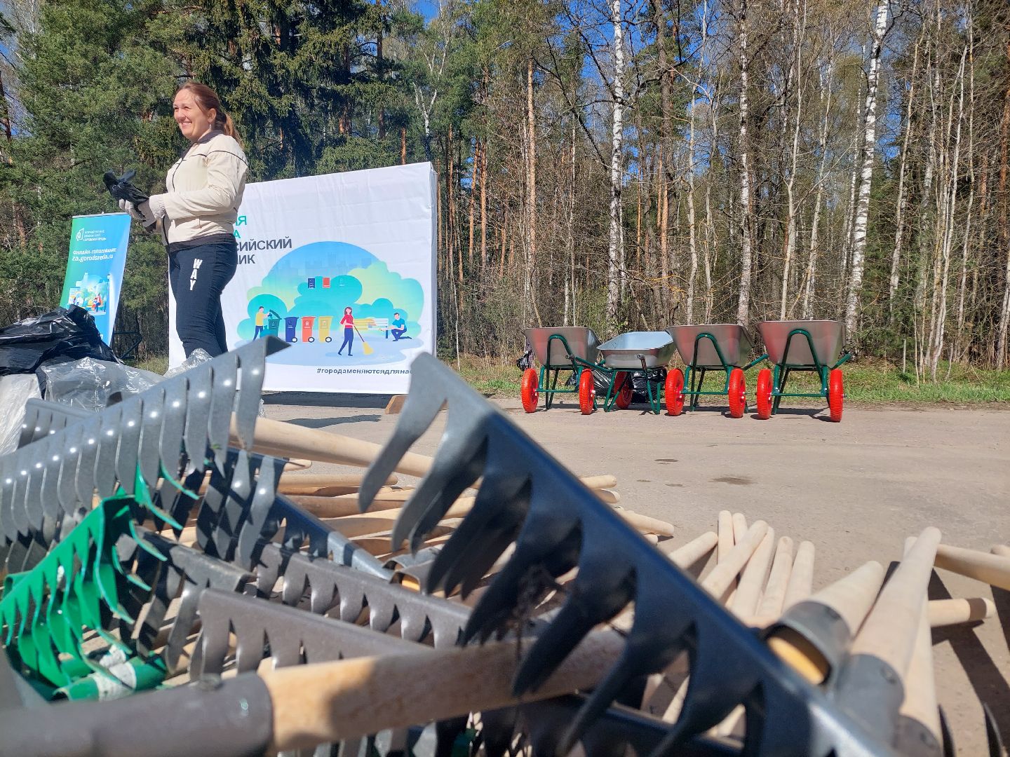 благоустройство, субботник, РИАМО, МИСК