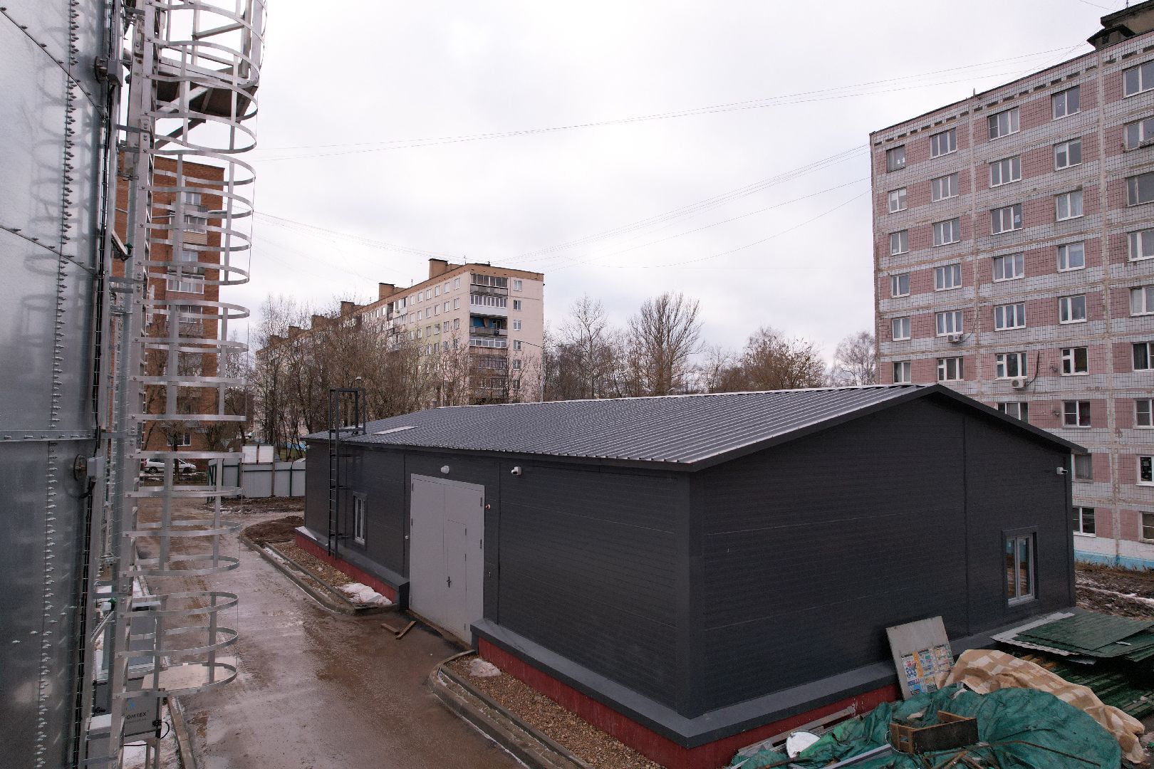 видео с коптера, экология, взу дмитров,