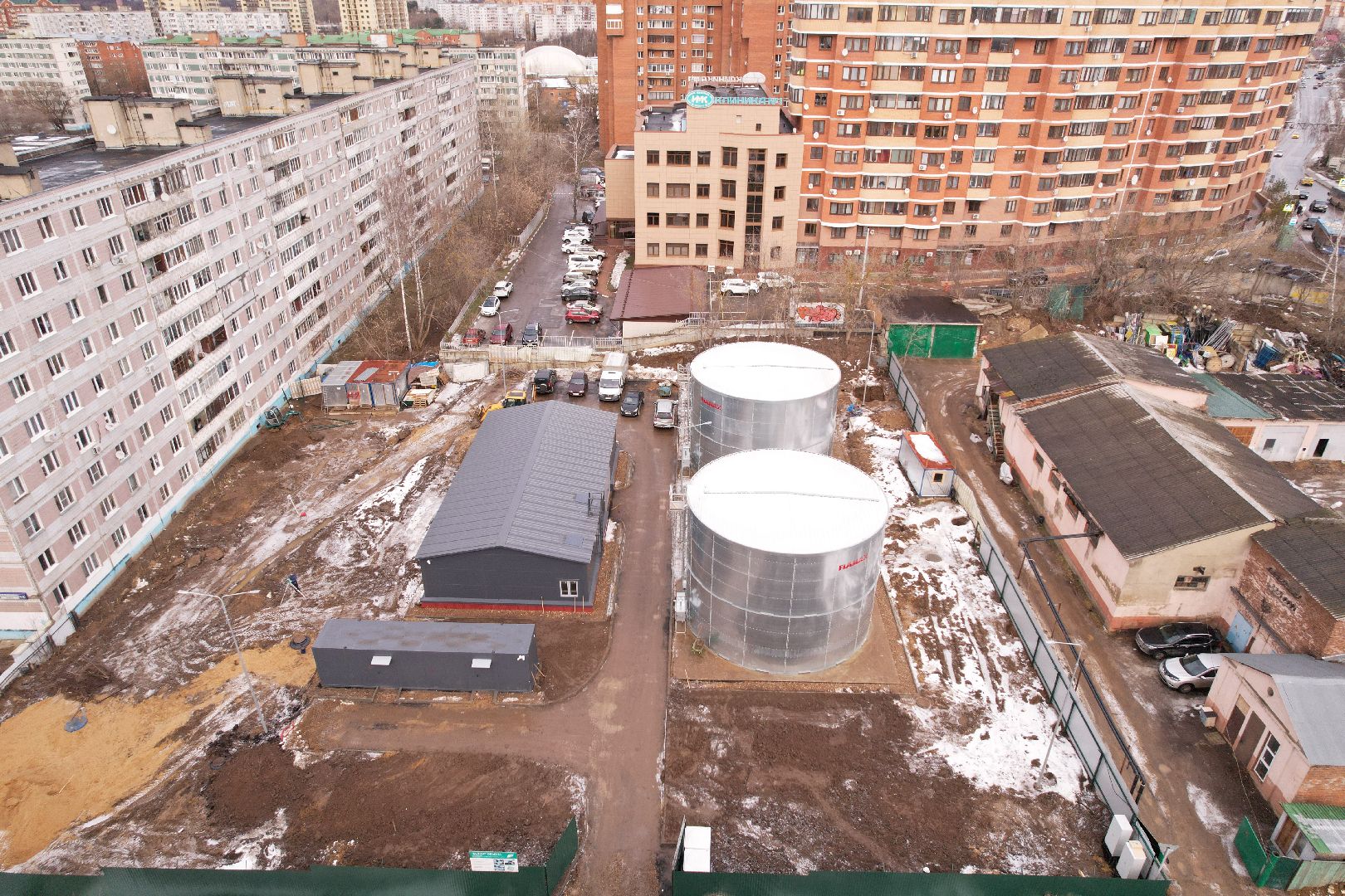 видео с коптера, экология, взу дмитров,