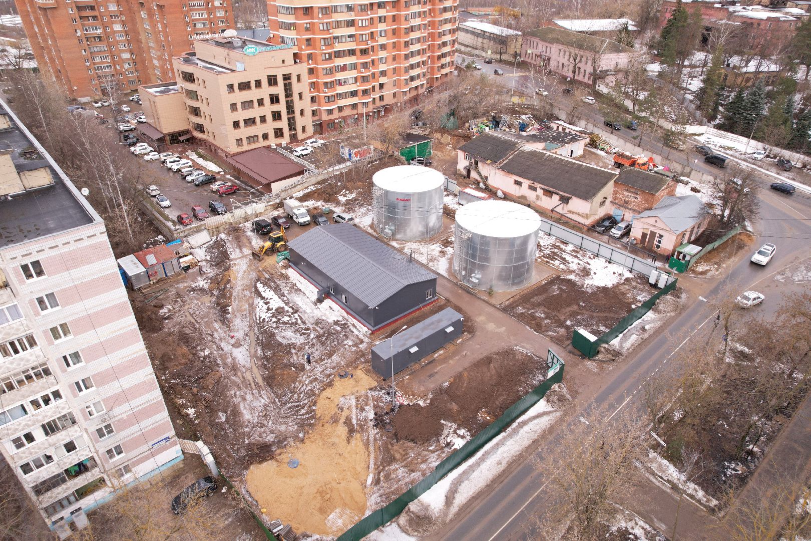 видео с коптера, экология, взу дмитров,