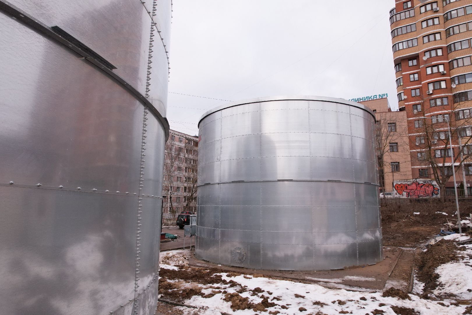 видео с коптера, экология, взу дмитров,