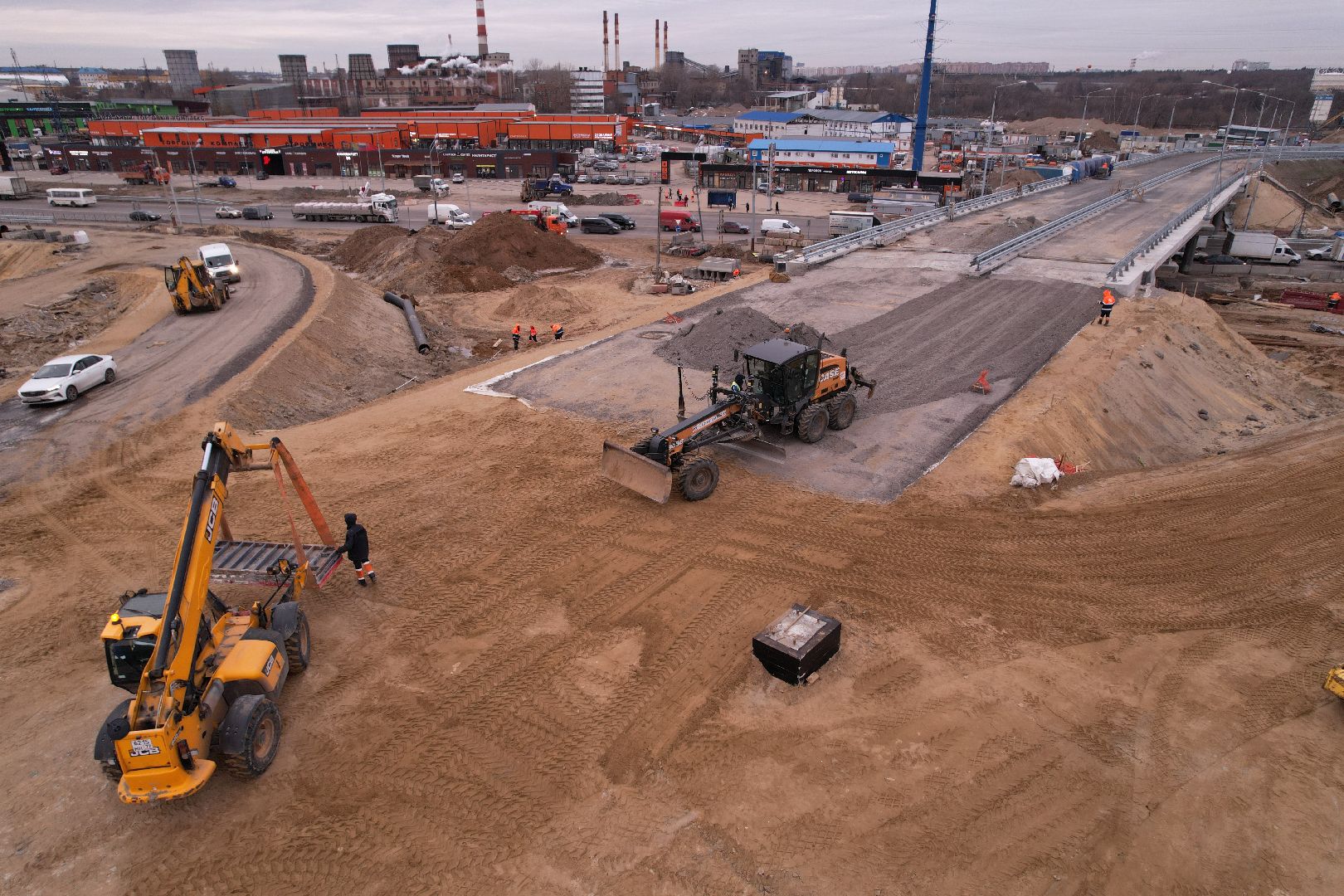 видео с коптера, дороги, ленинский го, путепровод, каширское шоссе,