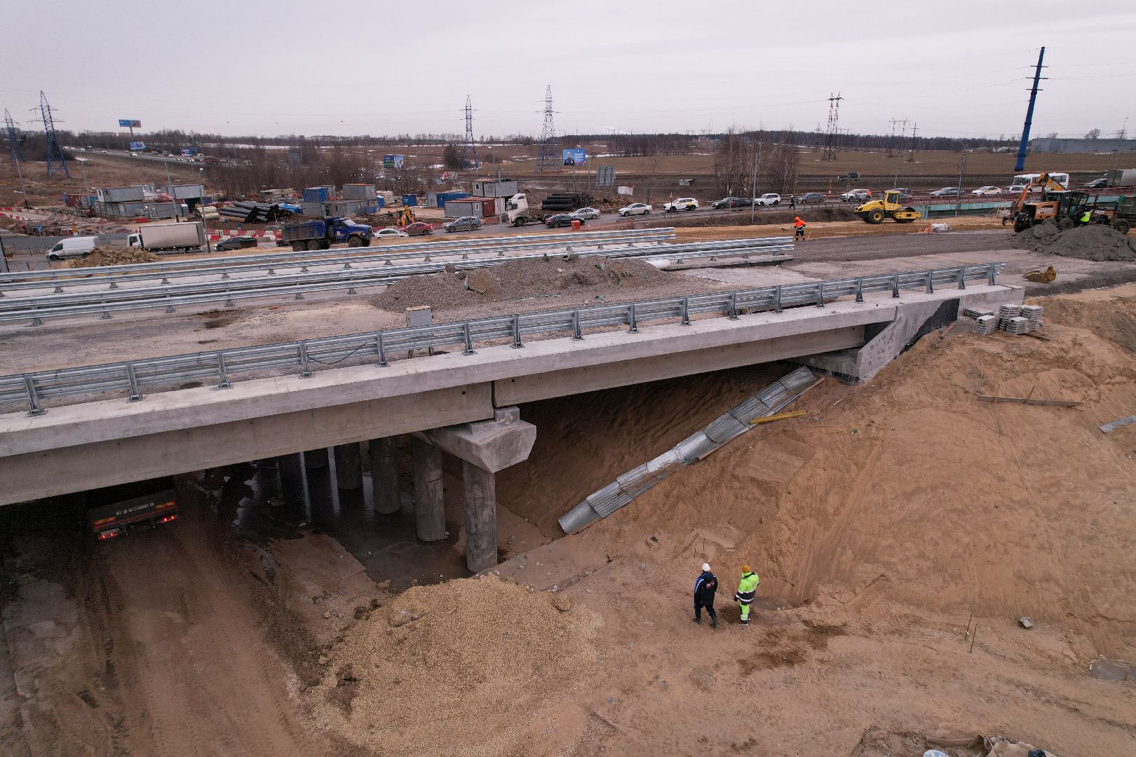 видео с коптера, дороги, ленинский го, путепровод, каширское шоссе,