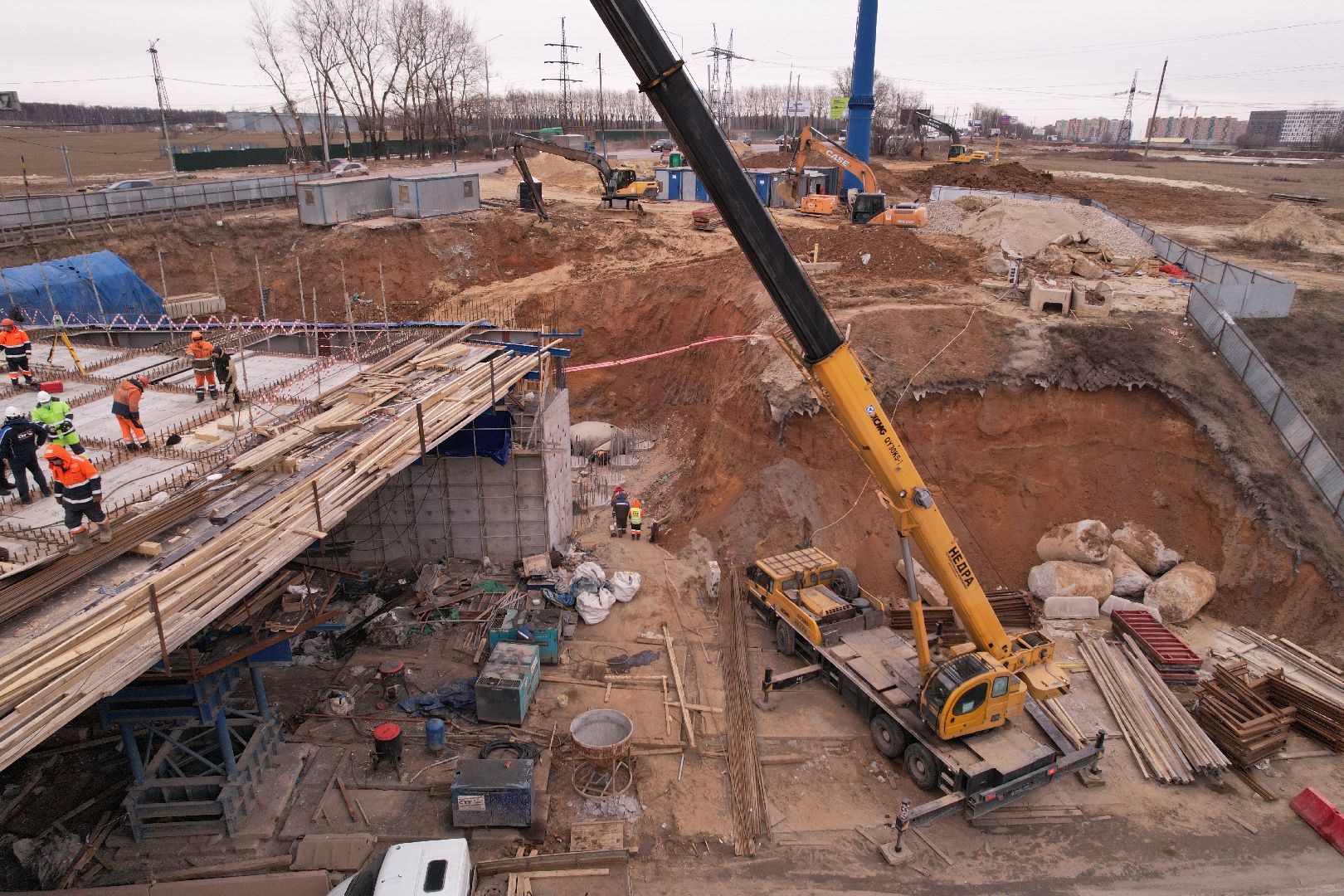 видео с коптера, дороги, ленинский го, путепровод, каширское шоссе,