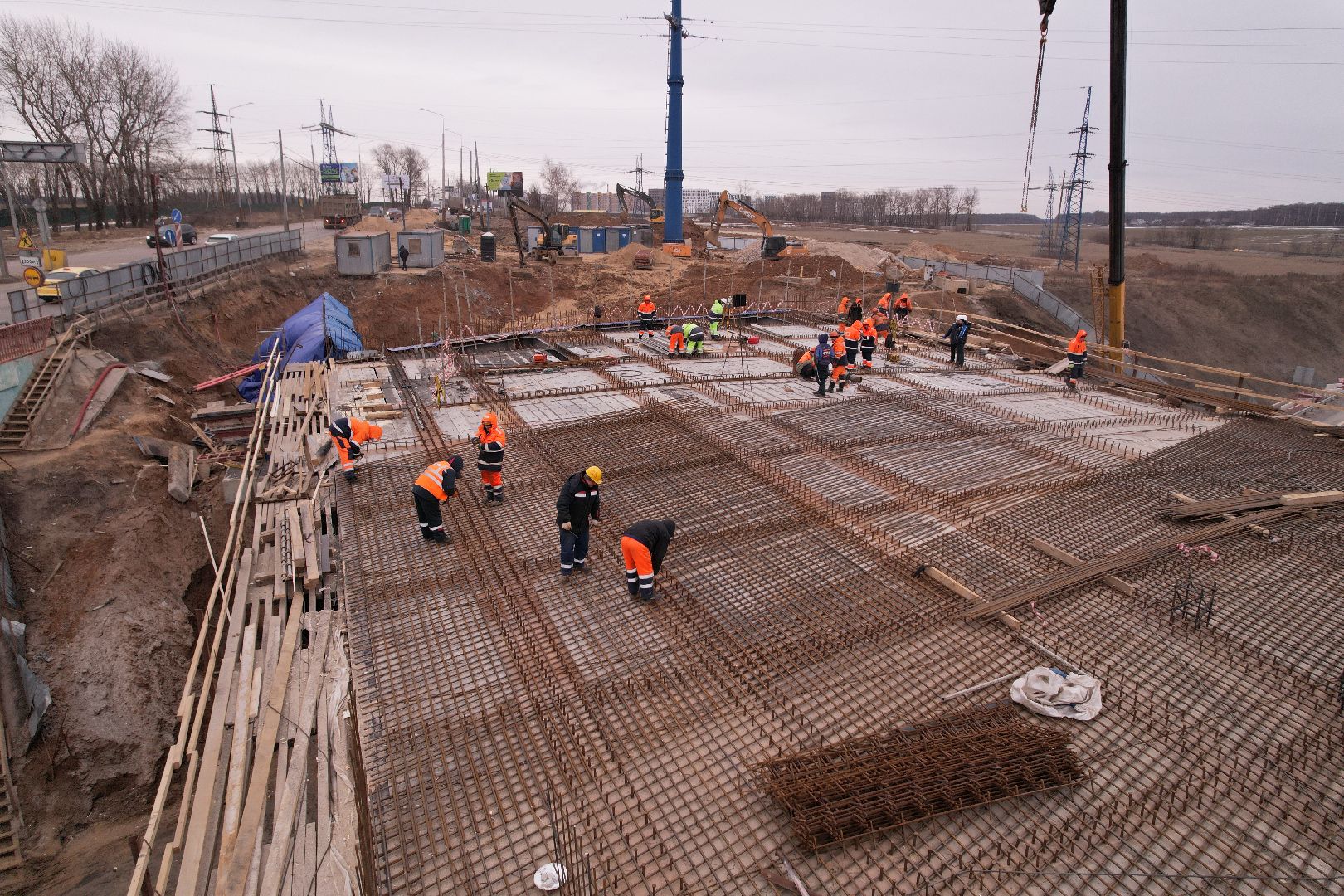 видео с коптера, дороги, ленинский го, путепровод, каширское шоссе,
