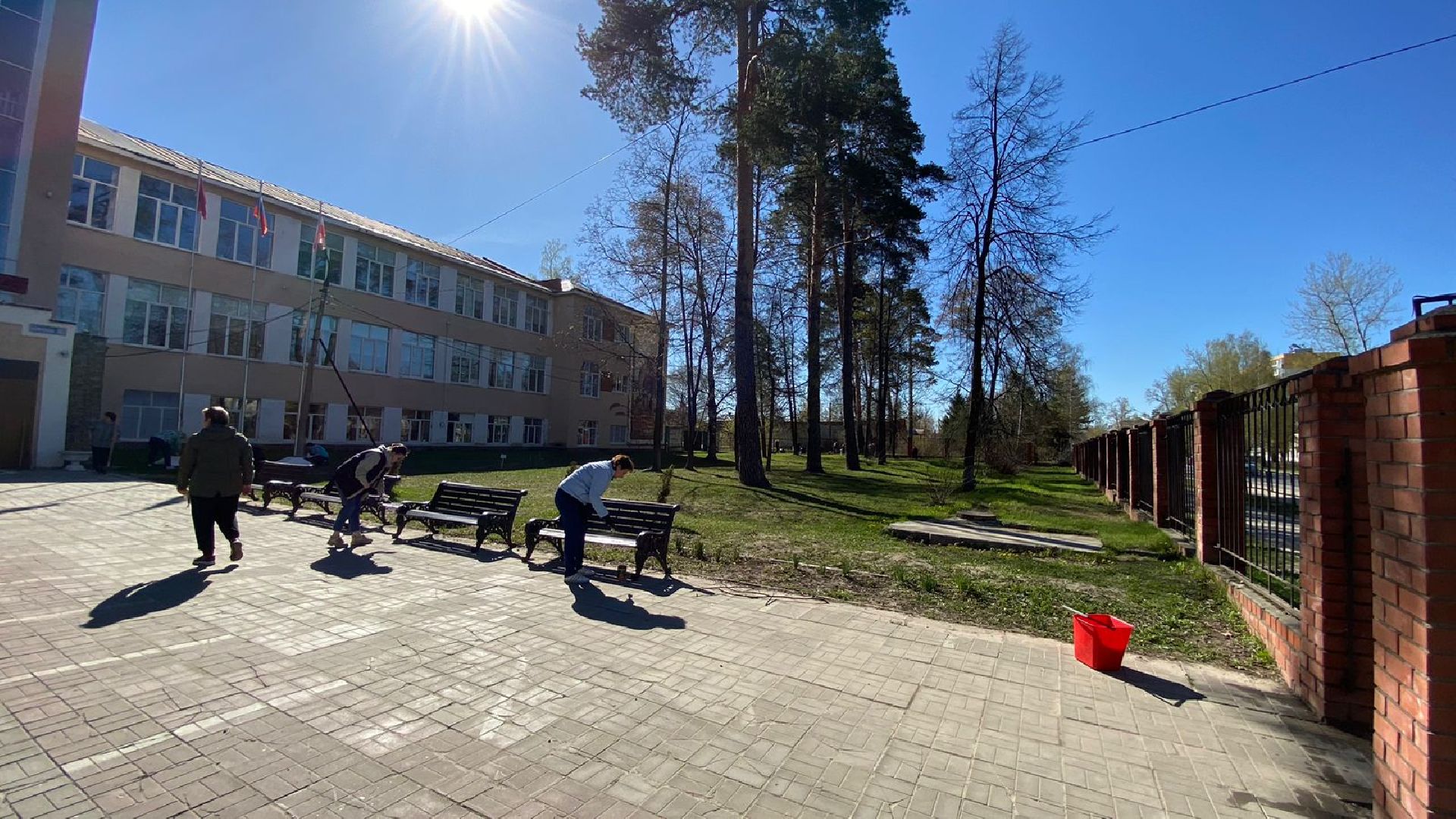 субботник, Орехово-Зуево, Ликино-Дулево, Ликино-Дулевский лицей, педагоги