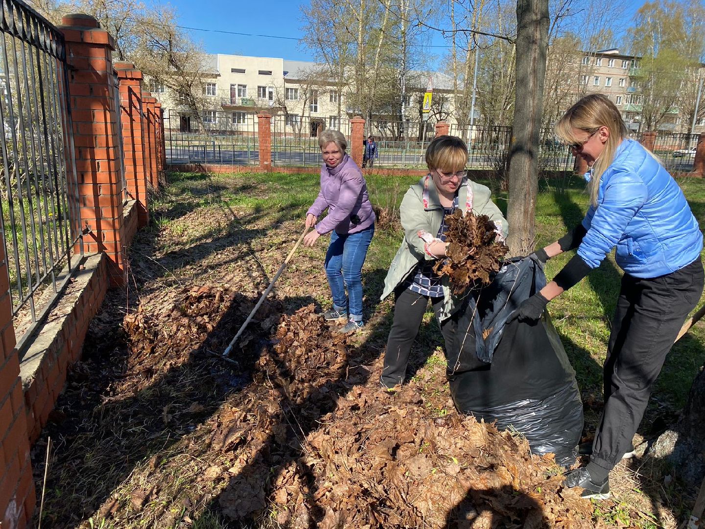субботник, Орехово-Зуево, Ликино-Дулево, Ликино-Дулевский лицей, педагоги