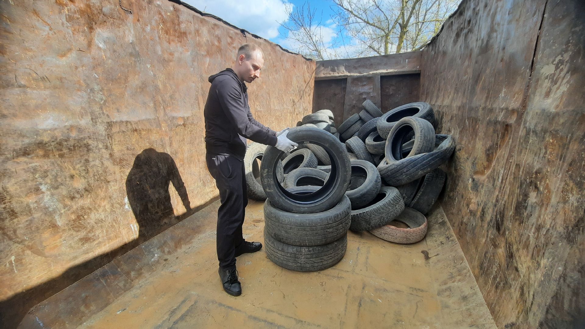 Мегабак, субботник, Наро-Фоминск