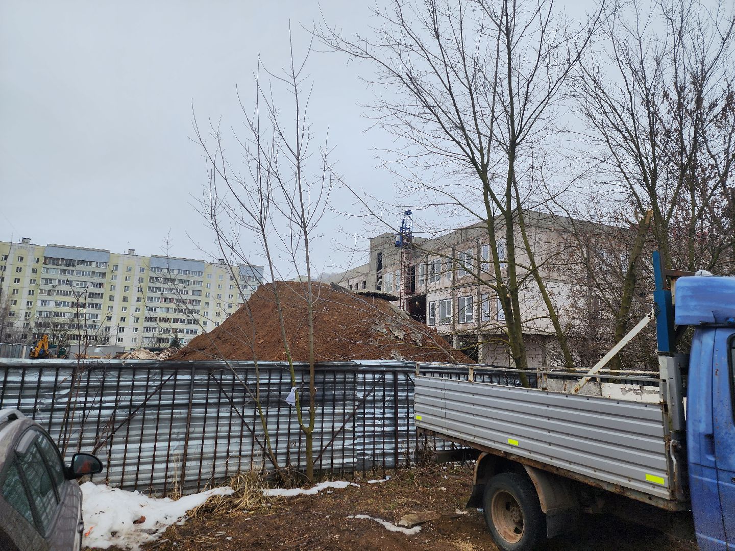 долгопрудный, гимназия 13, школы, пристройка, кровельные работы, фасадные работы, вертикалки,