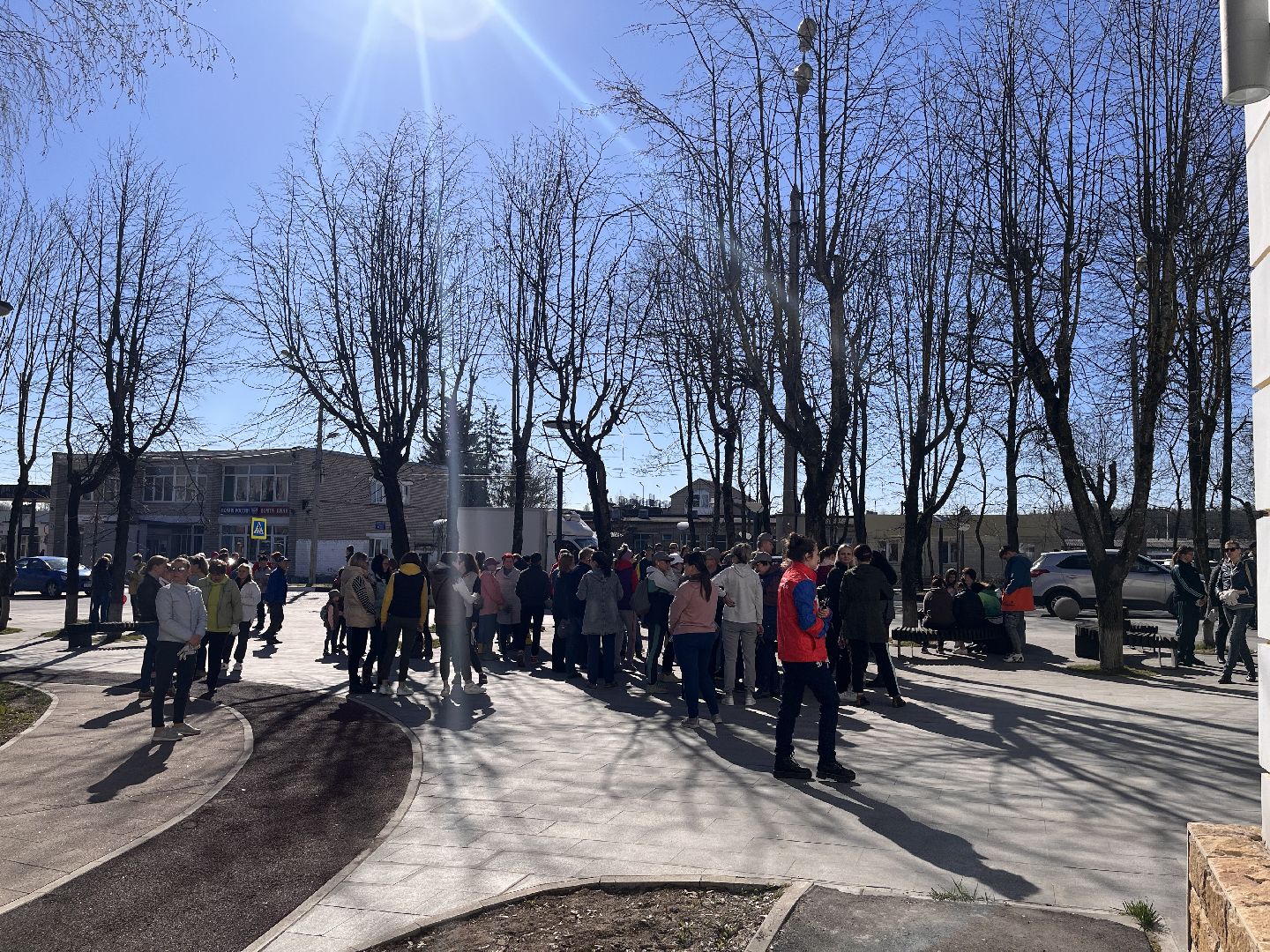 Шаховская, субботник, труд