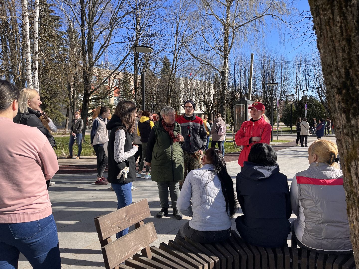 Шаховская, субботник, труд