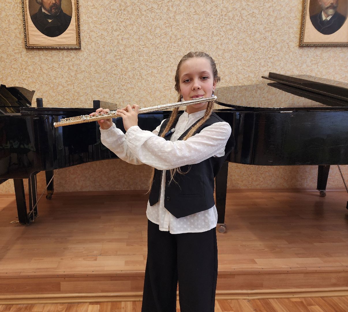 вертикалки, дети, конкурс, флейта, музыка, дши,