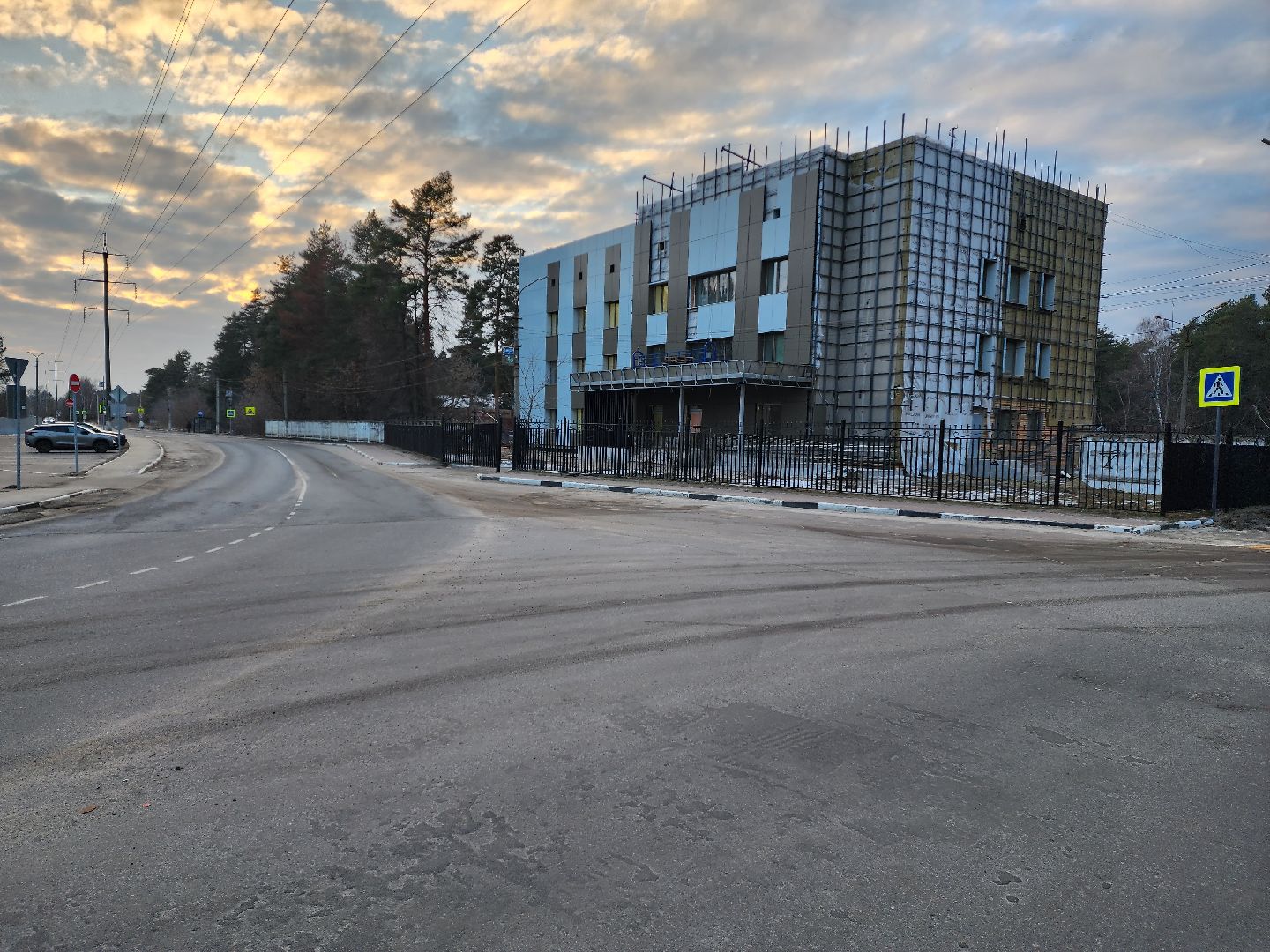 раменское, строительство, капитальный ремонт поликлиники на высоковольтной, вертикалки,