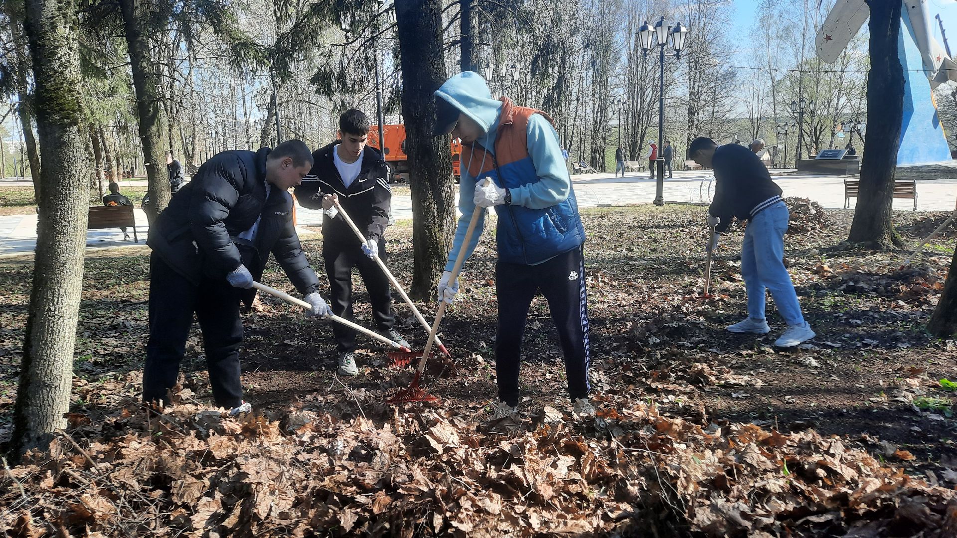 Субботник, генеральная уборка, Наро-Фоминск