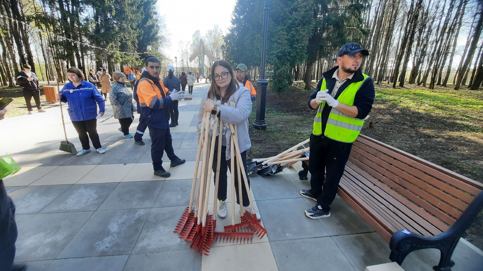 Субботник, генеральная уборка, Наро-Фоминск