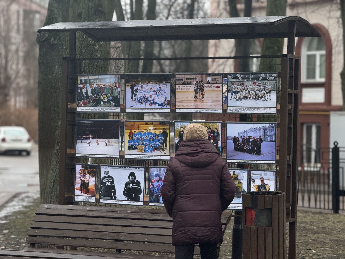 Хоккей, Фотовыставка, сквер юность,Видное,