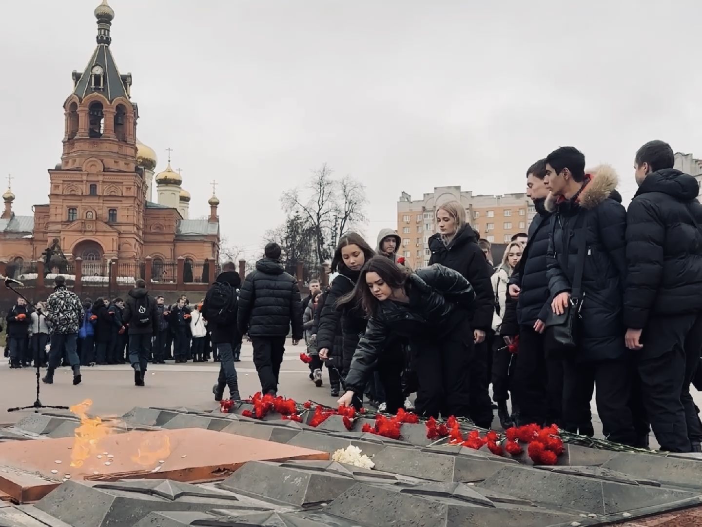 блокада ленинграда, раменское, площадь победы, молодежная акция, великая отечественная война,