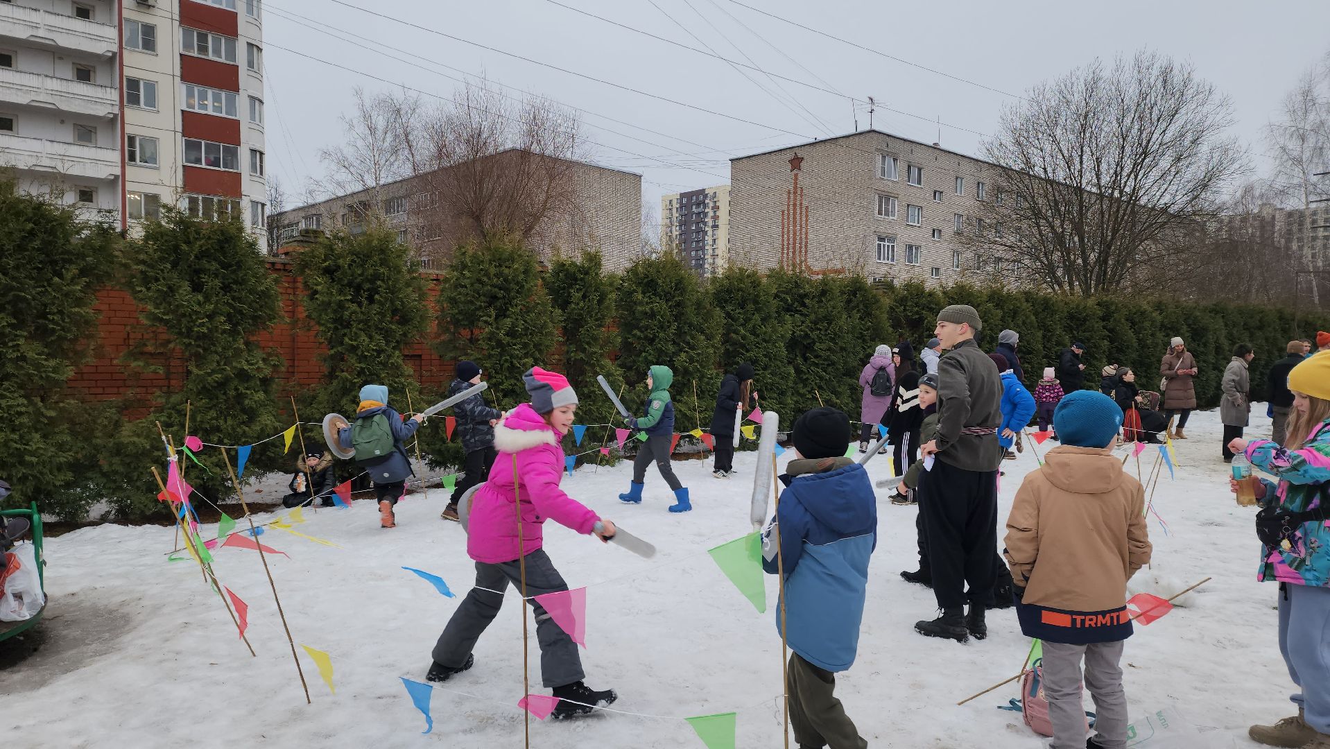 русский двор,русская община, Лобня,