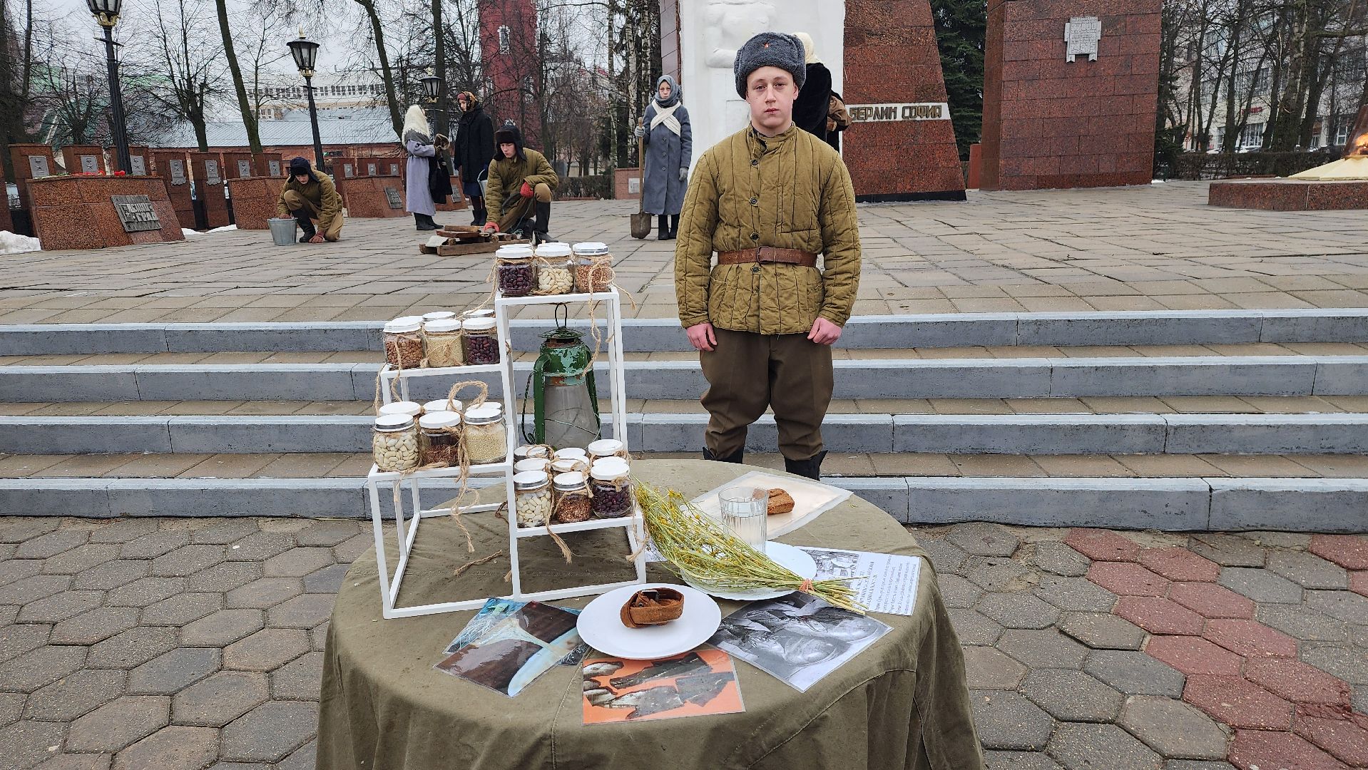 патриотическая акция, снятие блокады Ленинграда, площадь Победы, Ногинск, Богородский городской округ,