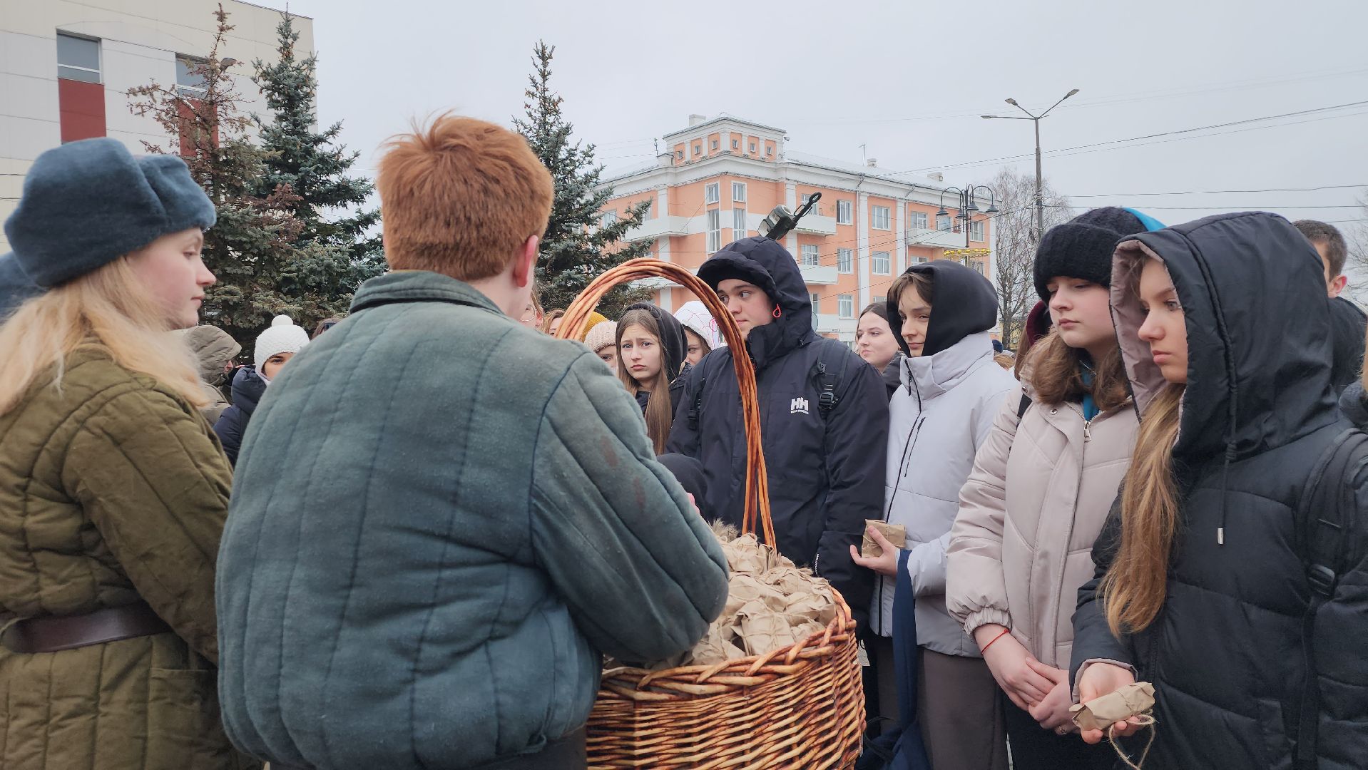 патриотическая акция, снятие блокады Ленинграда, площадь Победы, Ногинск, Богородский городской округ,