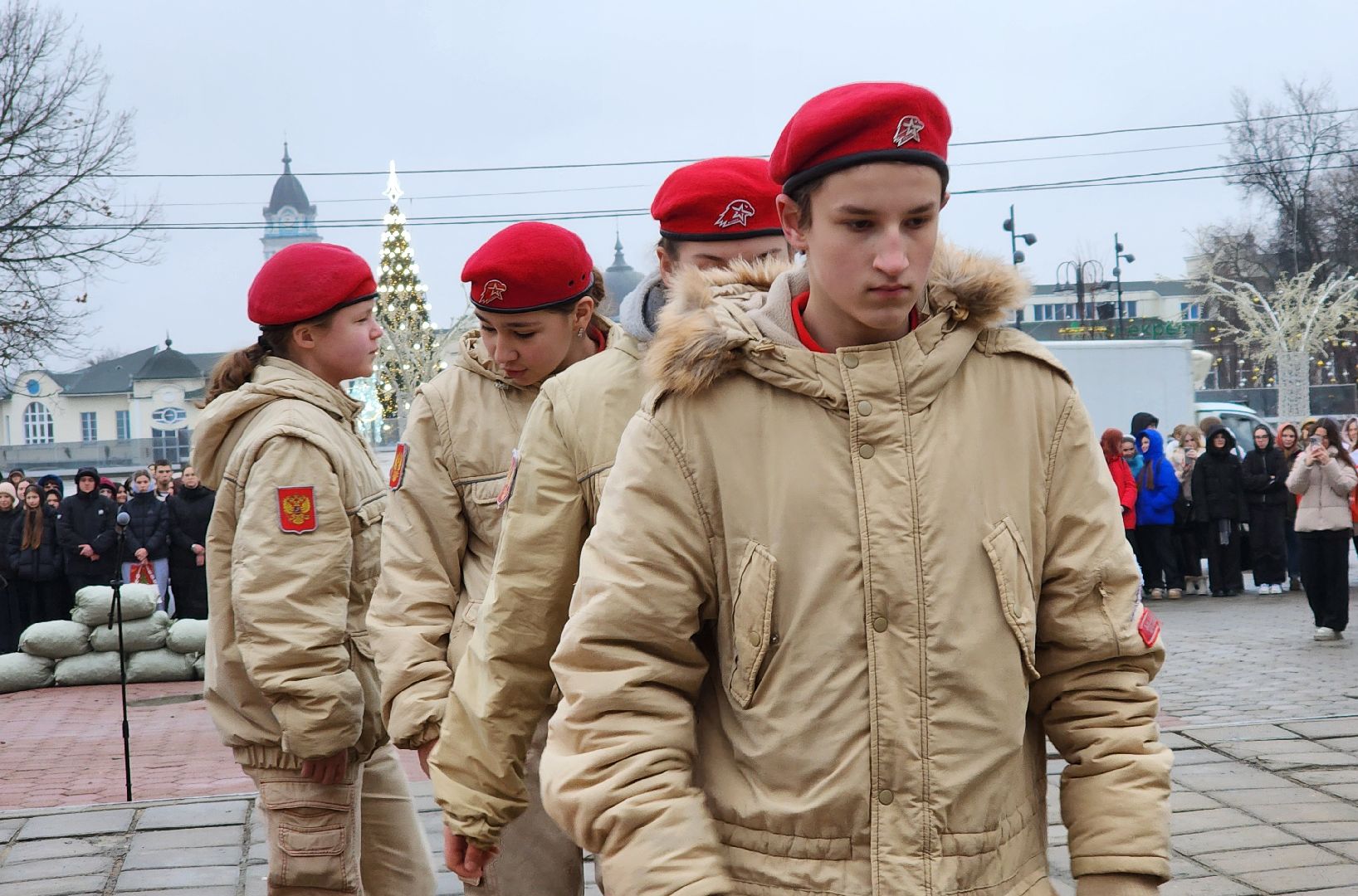 патриотическая акция, снятие блокады Ленинграда, площадь Победы, Ногинск, Богородский городской округ,