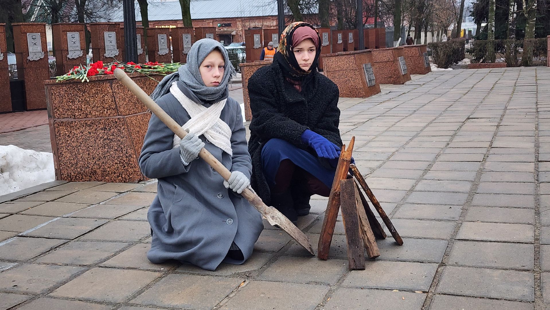 патриотическая акция, снятие блокады Ленинграда, площадь Победы, Ногинск, Богородский городской округ,