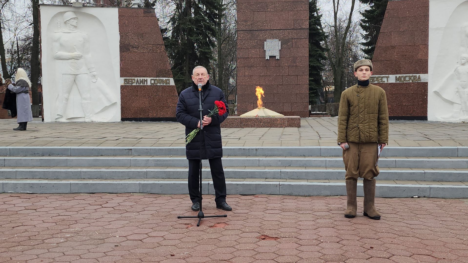 патриотическая акция, снятие блокады Ленинграда, площадь Победы, Ногинск, Богородский городской округ,