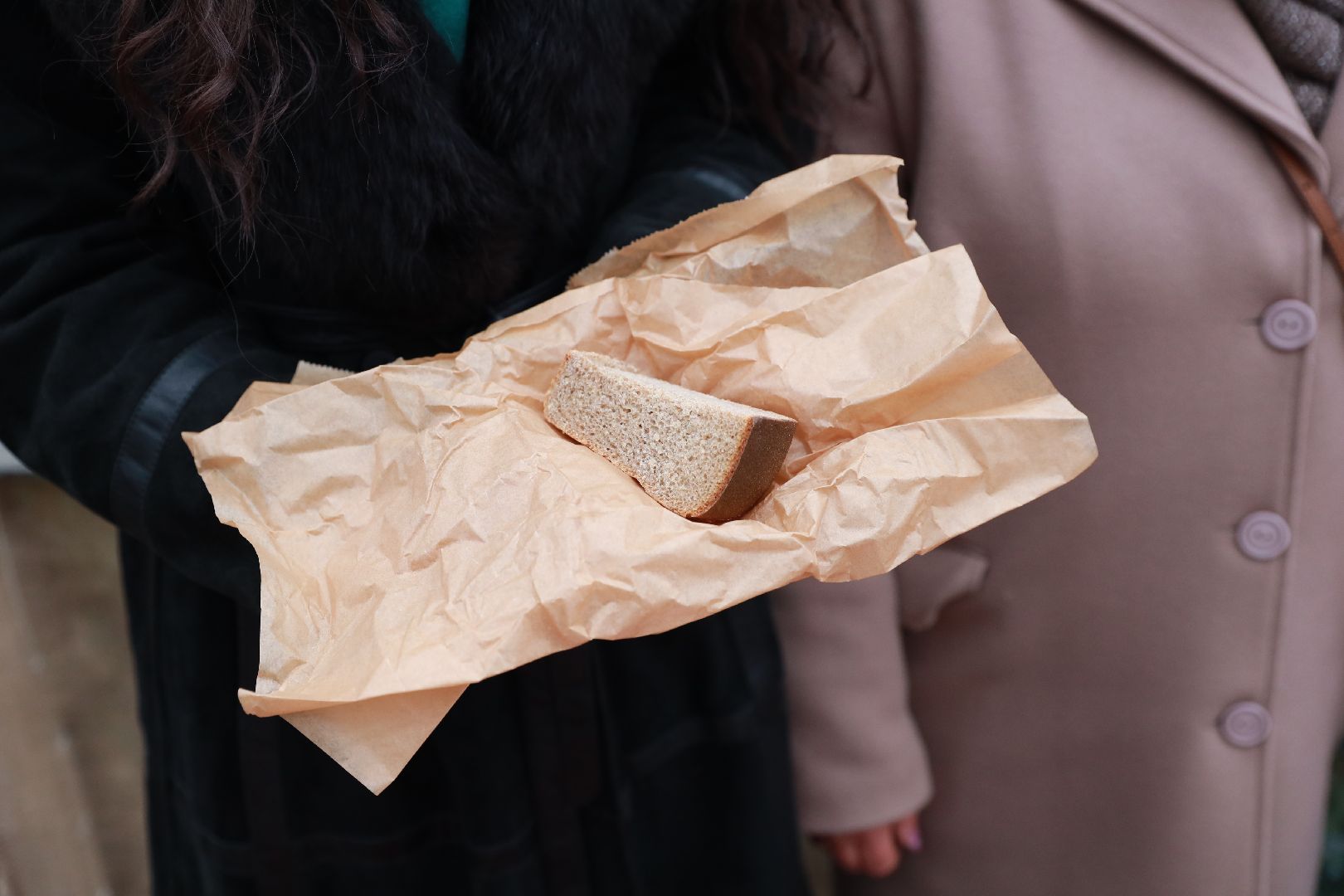 блокада ленинграда, хлеб, паек,