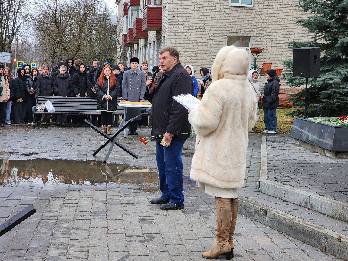 блокада ленинграда, митинг памяти, шатура,