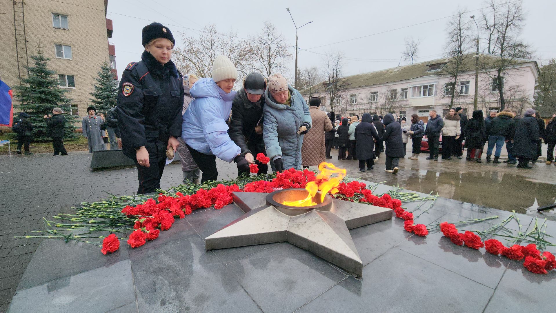 блокада ленинграда, митинг памяти, шатура,