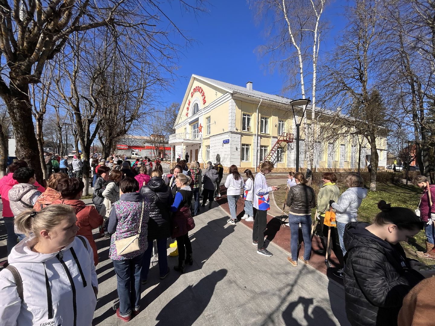 Шаховская, субботник, волонтеры