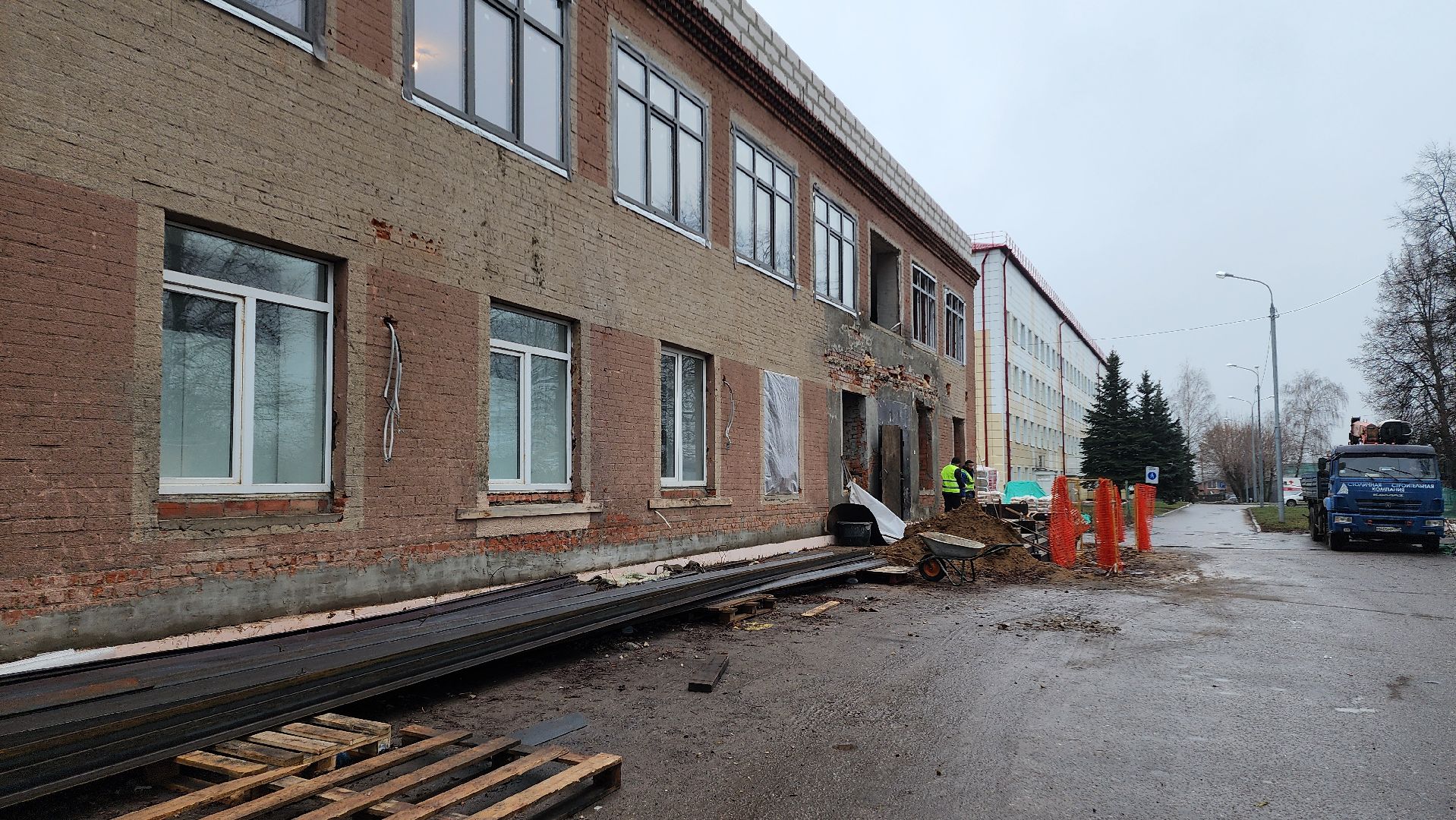 Капитальный ремонт, Домодедовская больница, ДЦГБ, Домодедово, Подмосковье, хирургический корпус, Здоровье Подмосковья,