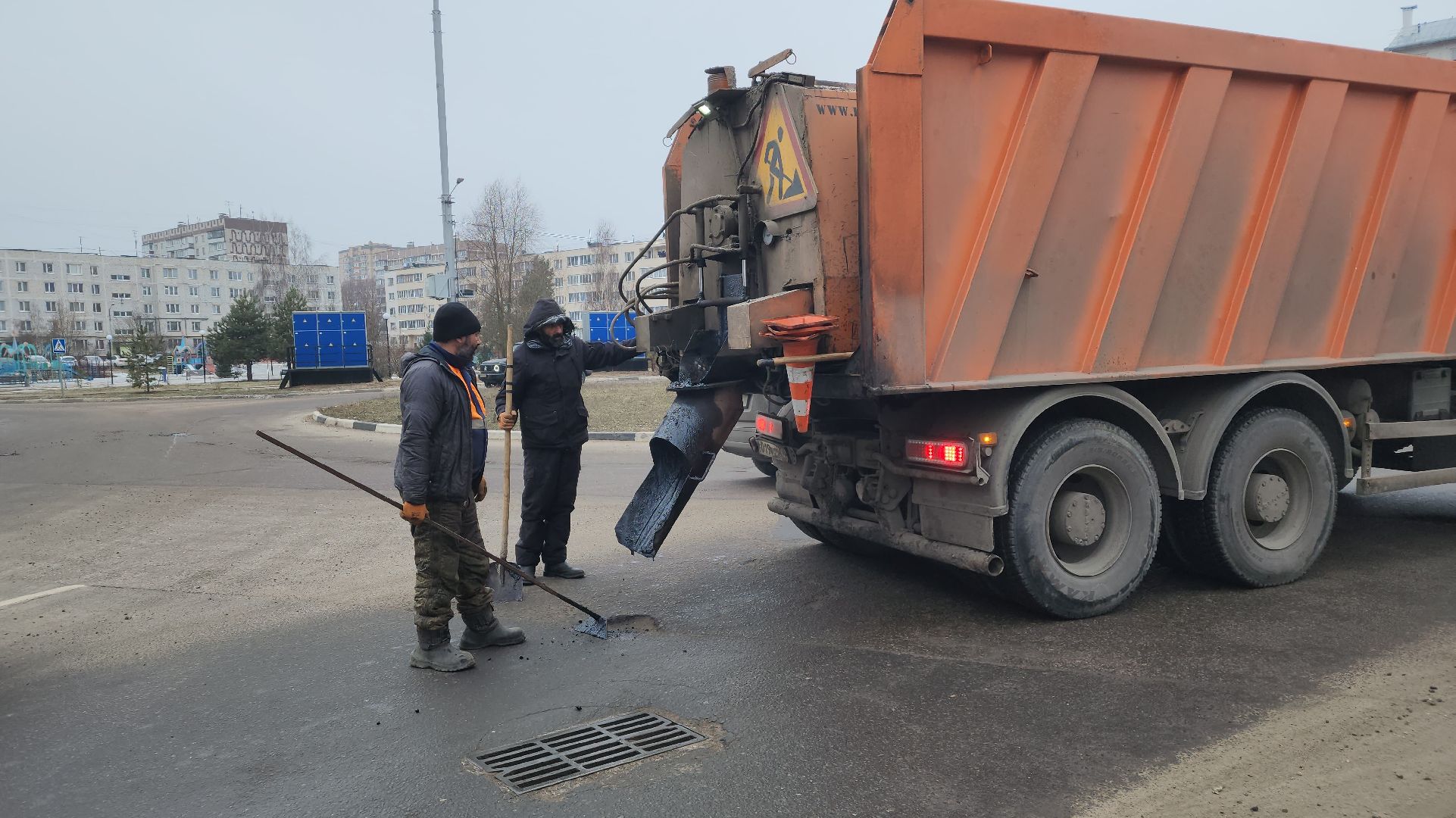 дороги, ямы, ямочный ремонт, Лосино-Петровский,