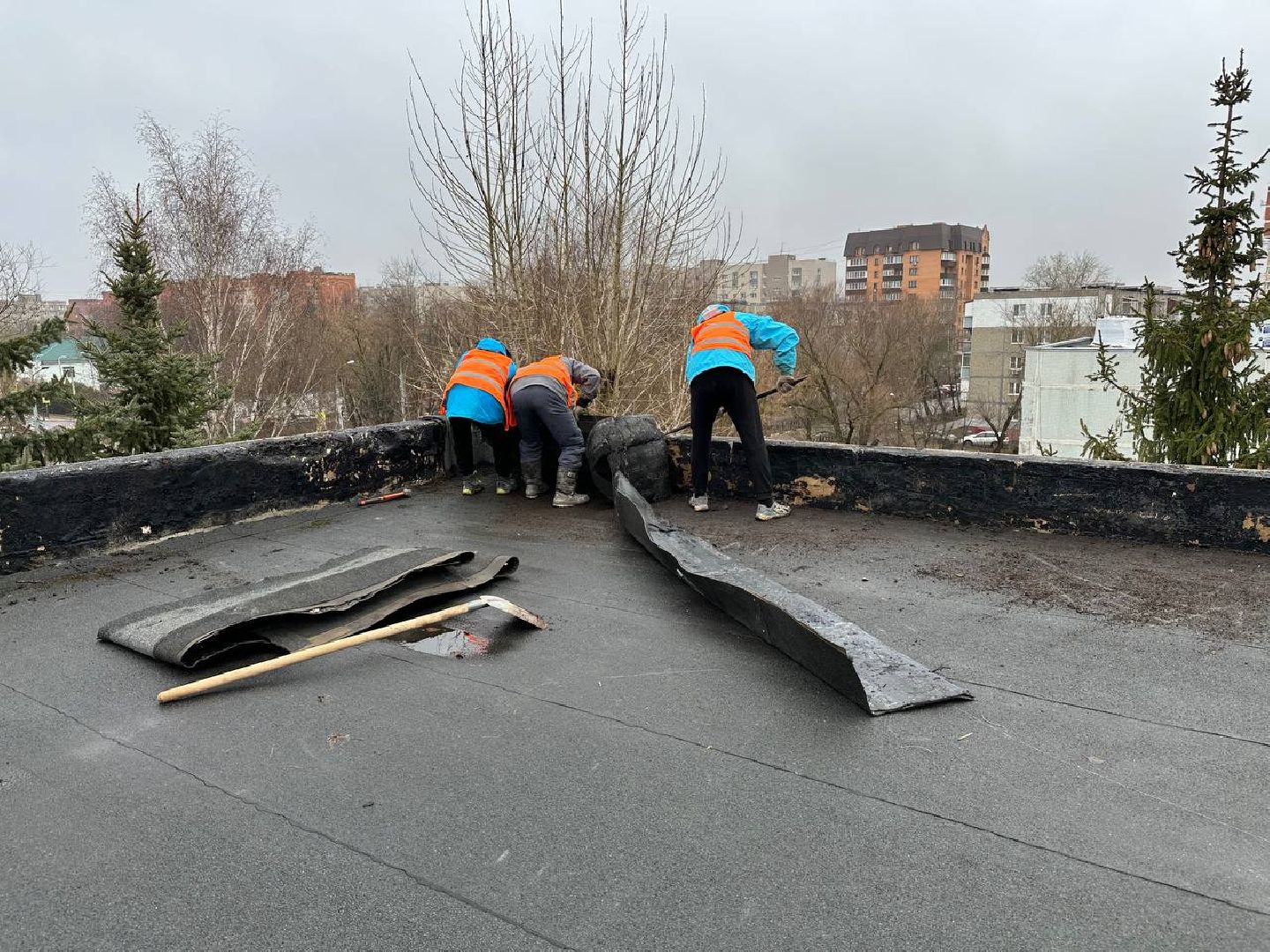 вертикалка, ремонт школы, ремонт крыш,