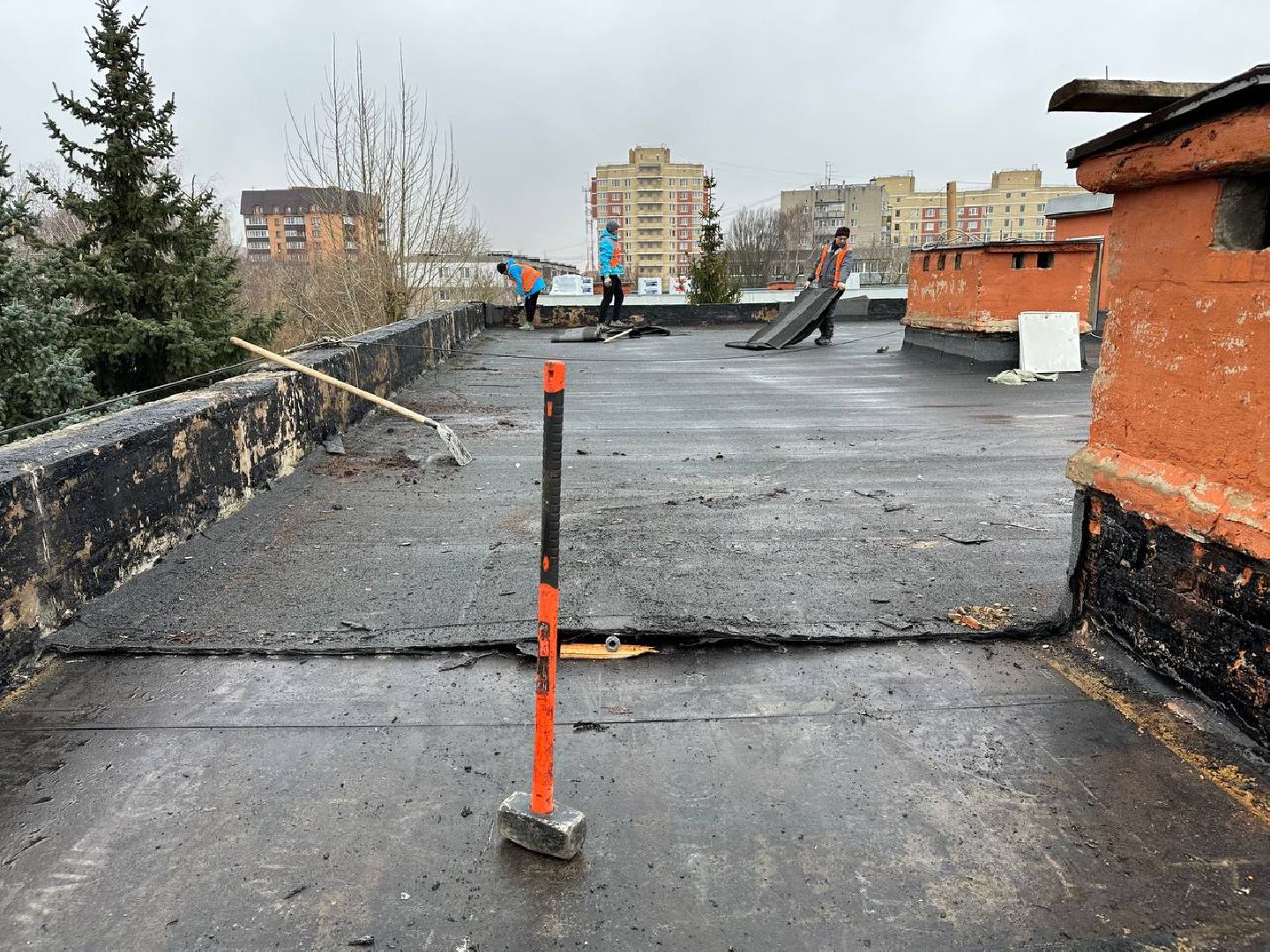 вертикалка, ремонт школы, ремонт крыш,