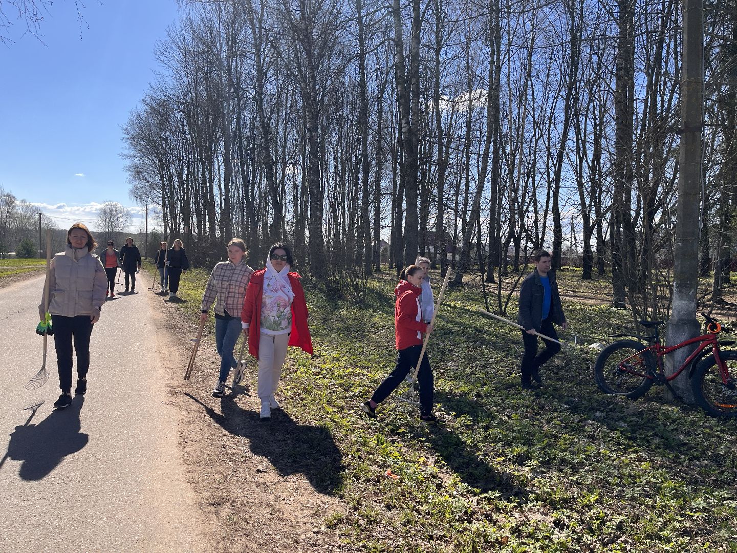 Шаховская, субботник, Судислово