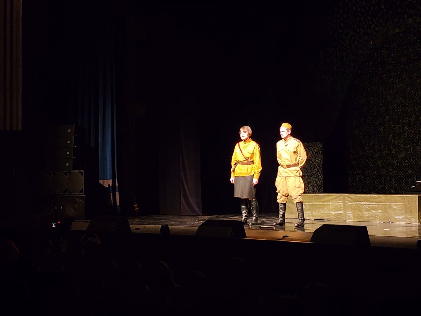 блокада ленинграда, мытищи, спектакль,