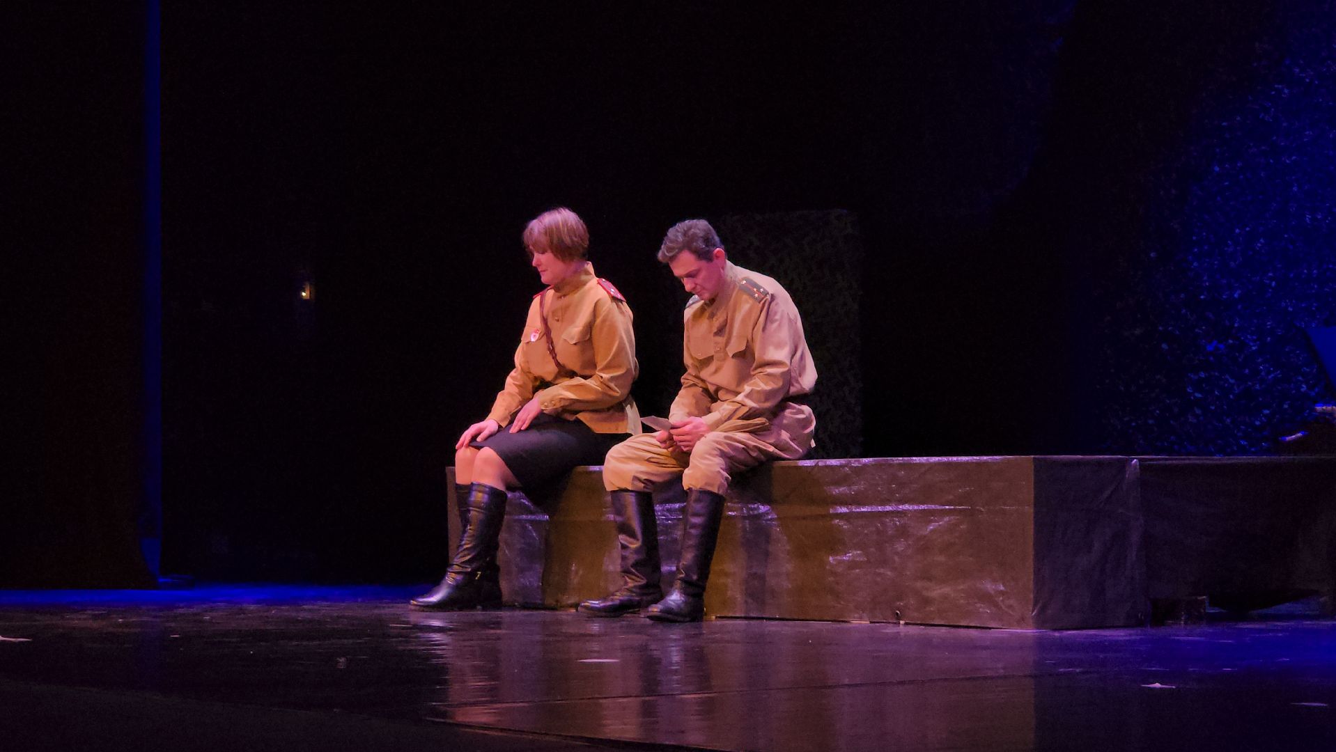 блокада ленинграда, мытищи, спектакль,