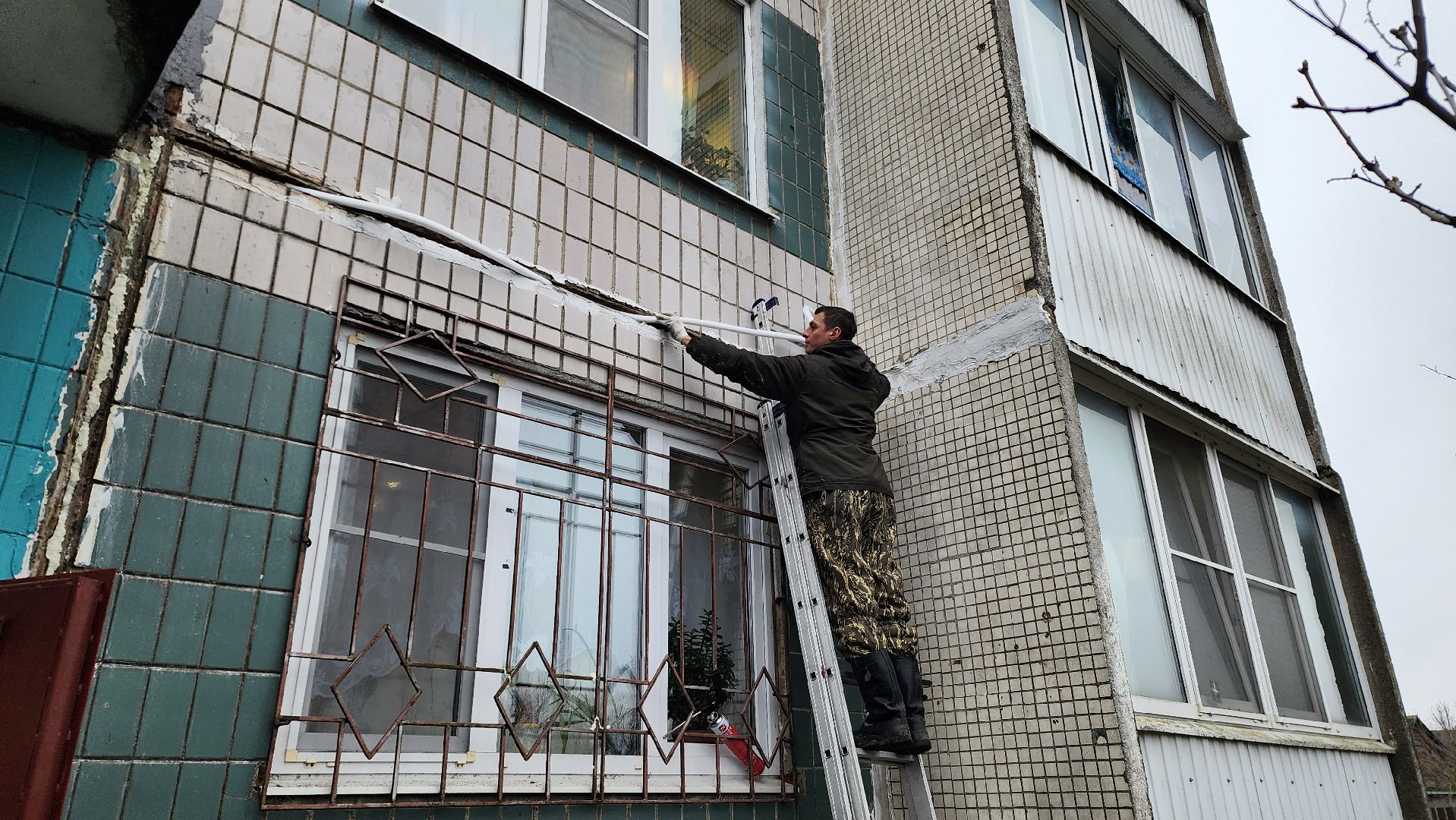 ремонт фасада, жкх, истра, вертикалка,