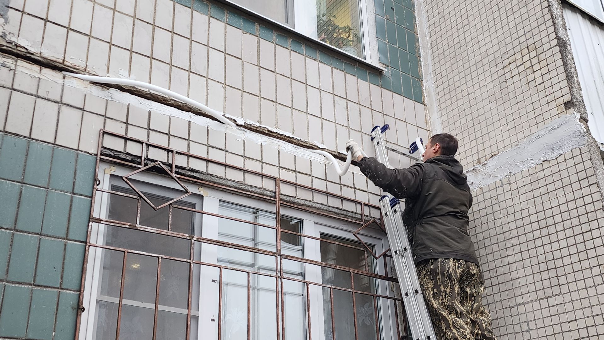 ремонт фасада, жкх, истра, вертикалка,