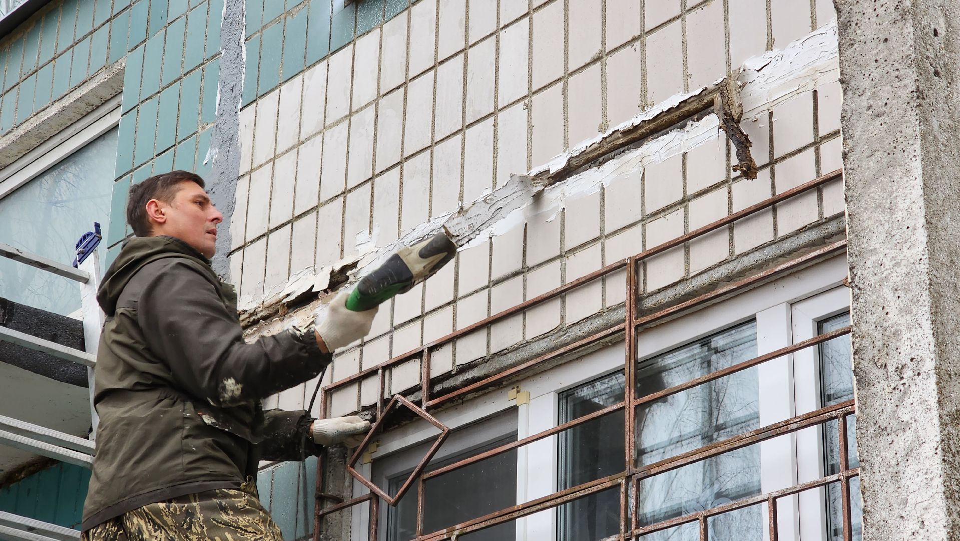 ремонт фасада, жкх, истра, вертикалка,