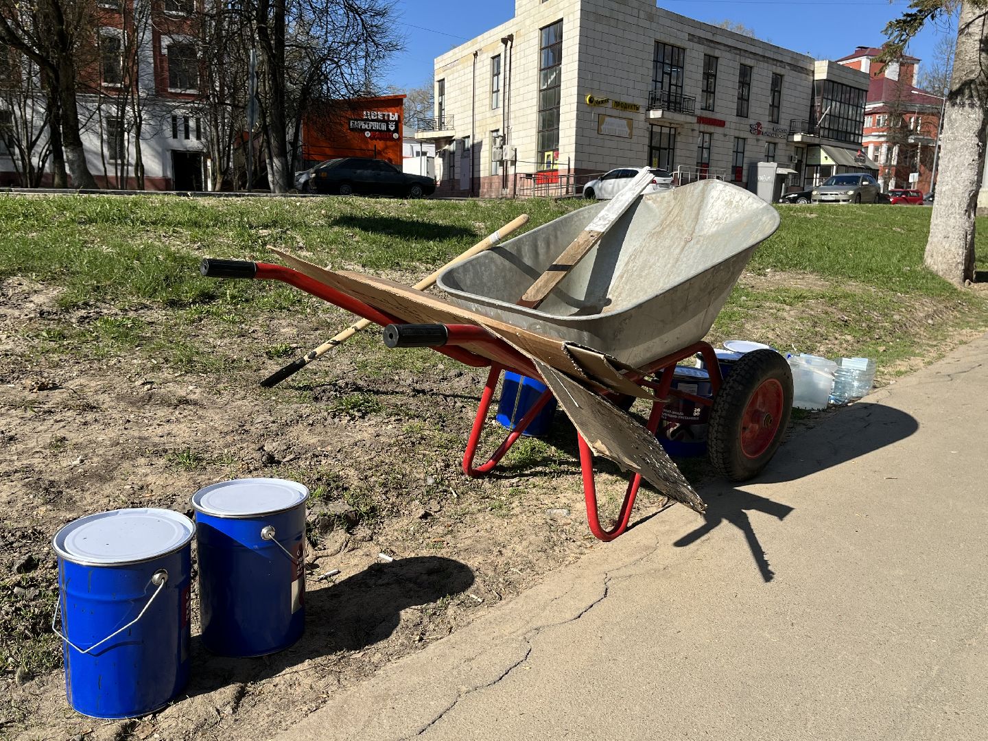 чистое Подмосковье, Наро-Фоминск, сквер, Бобруйский сквер, благоустройство