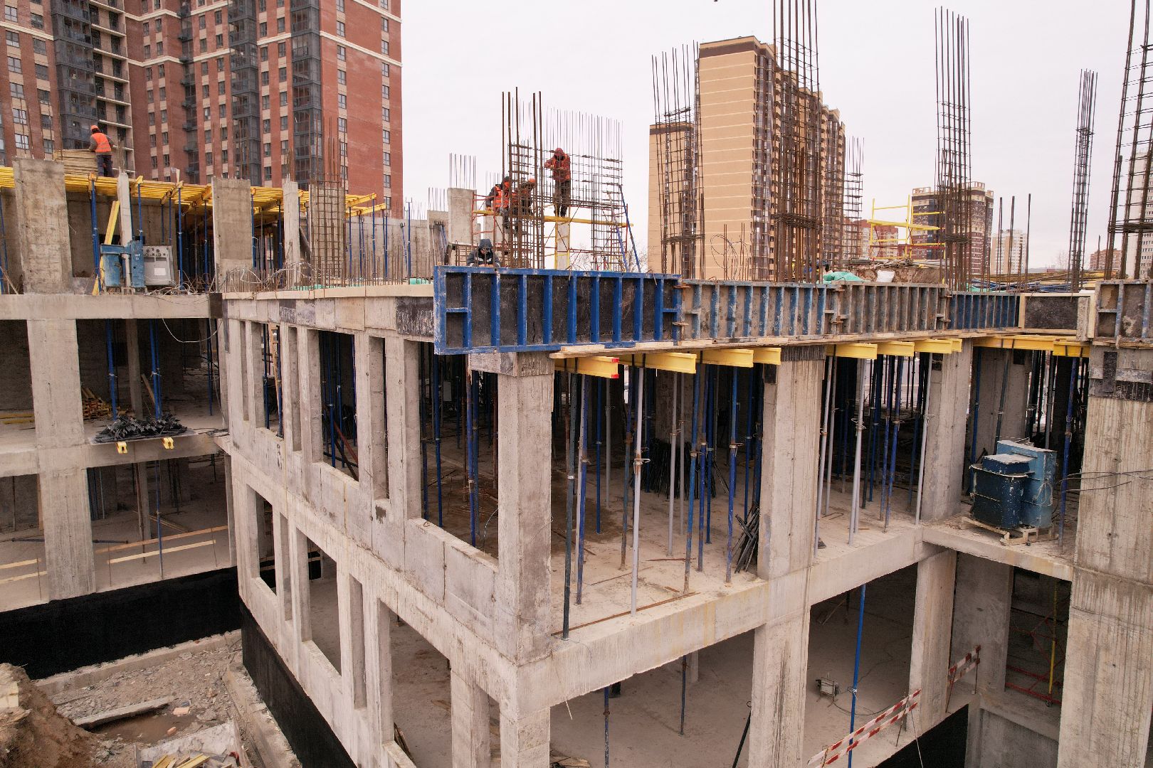 видео с коптера, одинцово, детский сад,