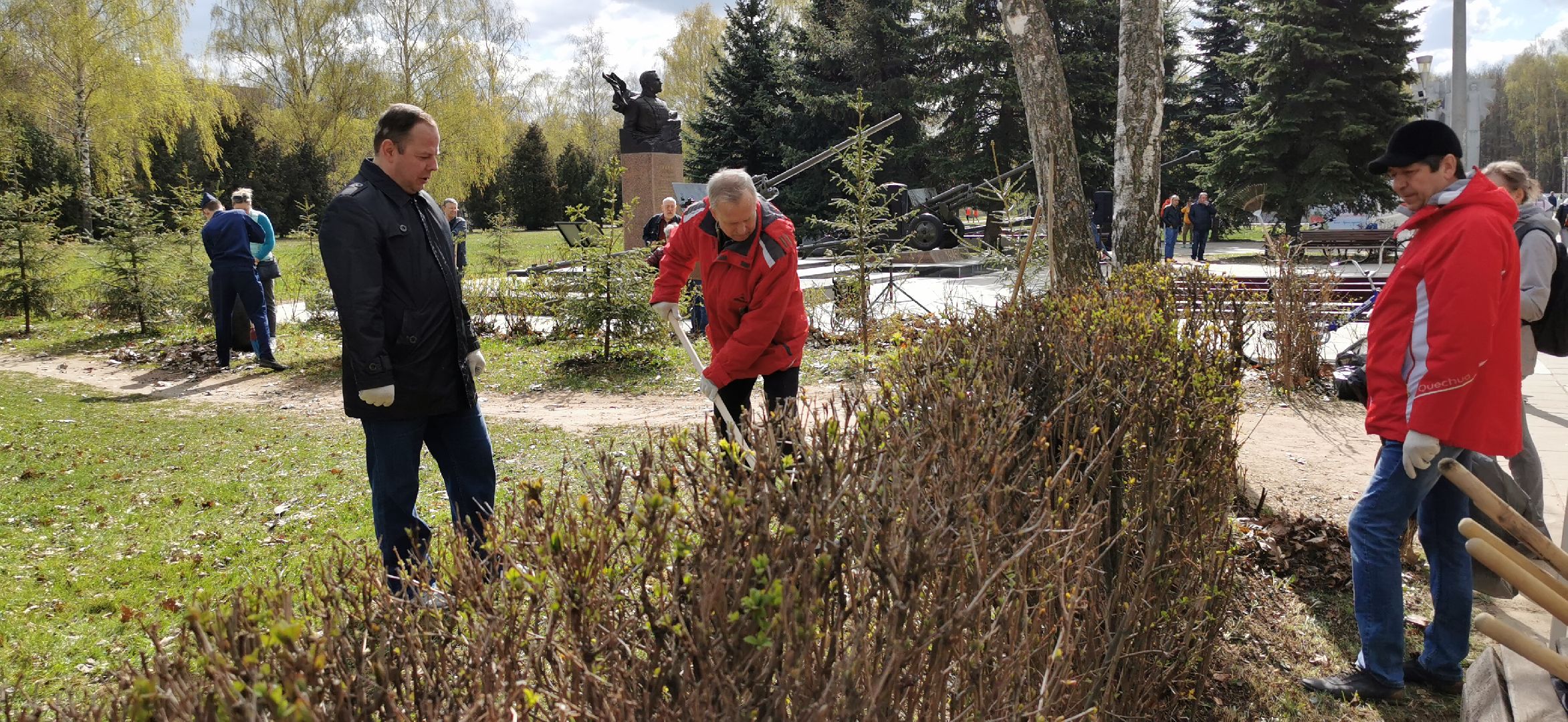 полевая кухня, субботник,