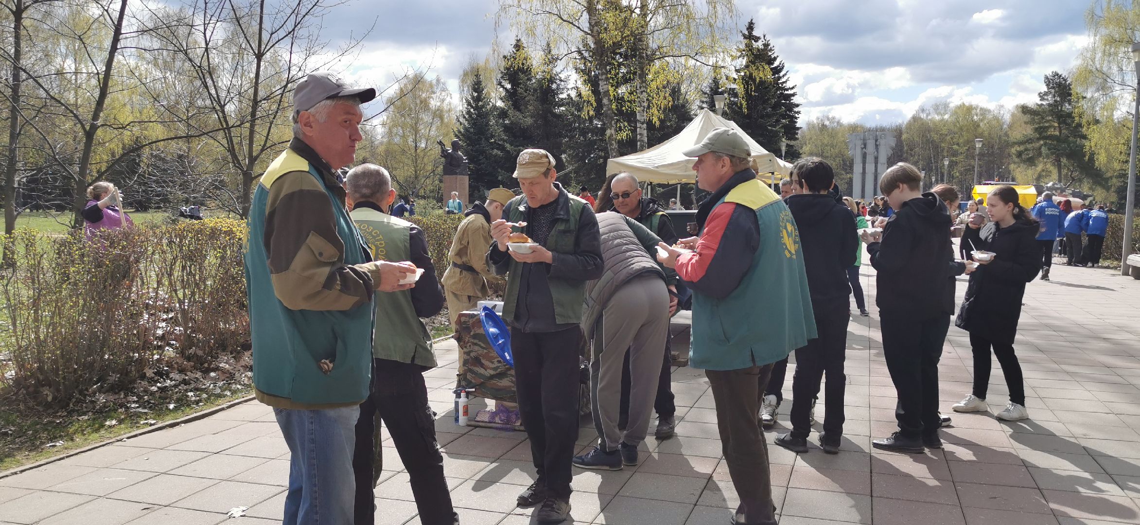 полевая кухня, субботник,