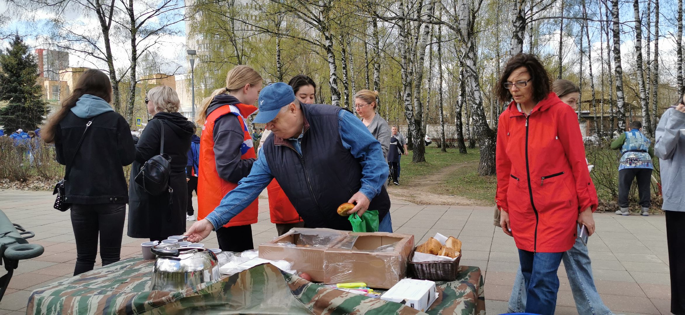 полевая кухня, субботник,