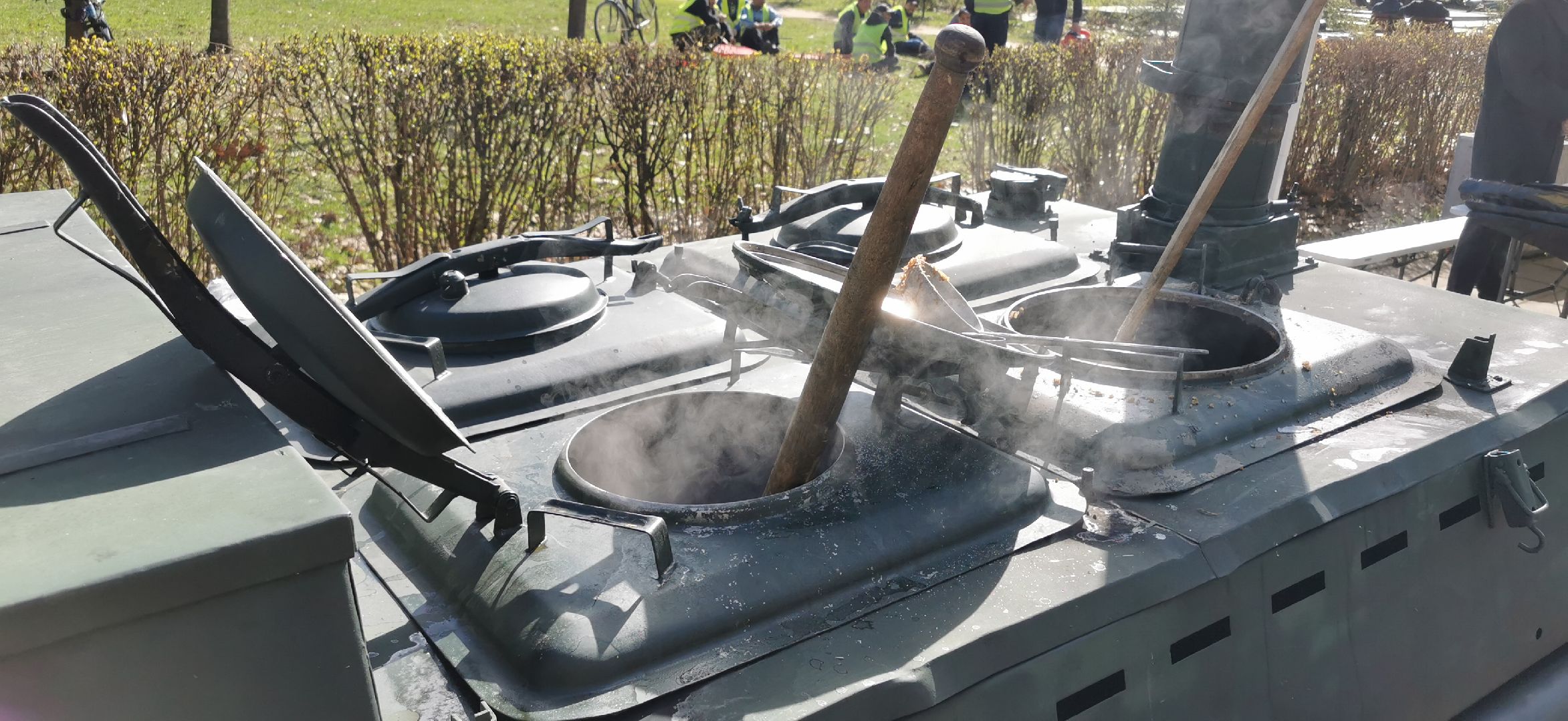 полевая кухня, субботник,