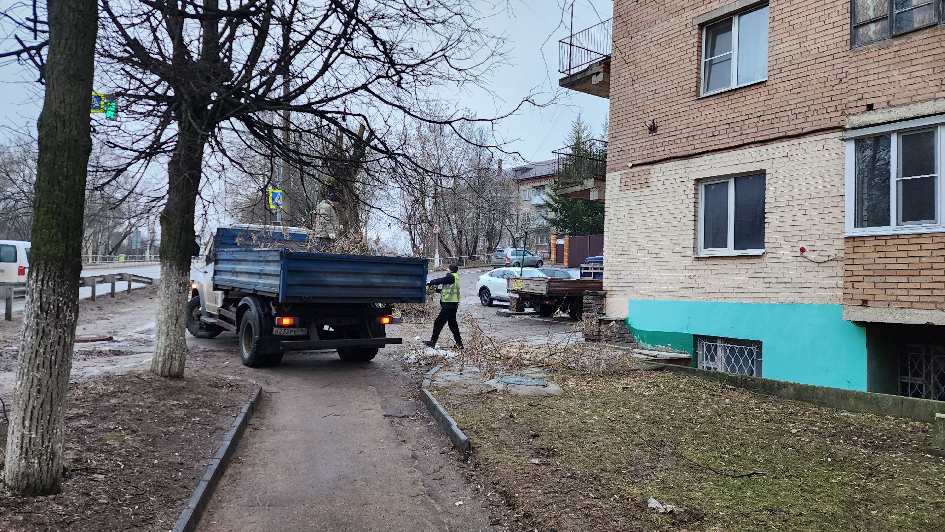 вывоз порубленных деревьев, благоустройство, истра, вертикалка,